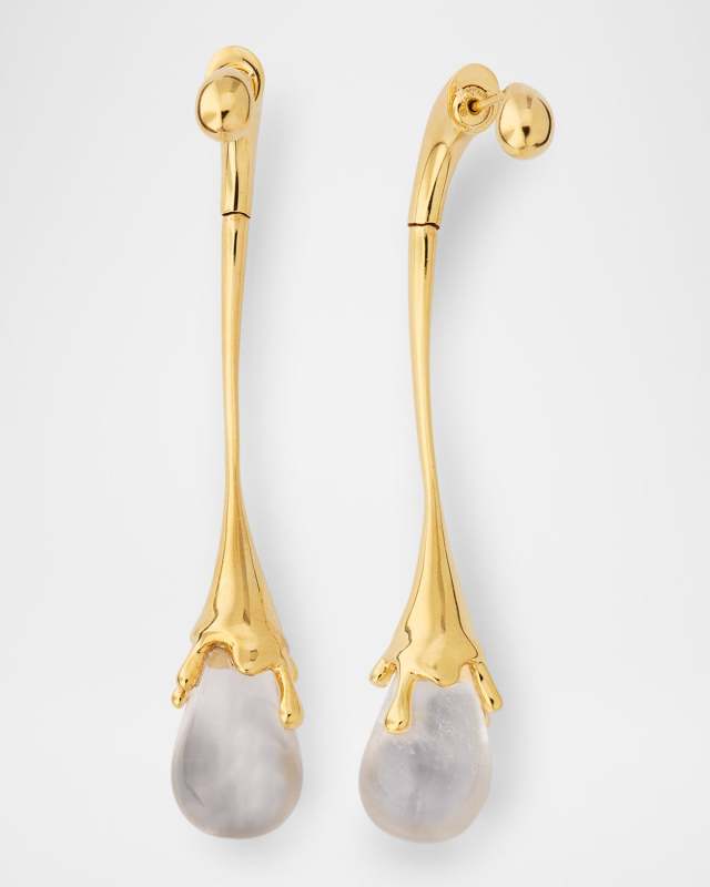Elongated Drop Earrings
